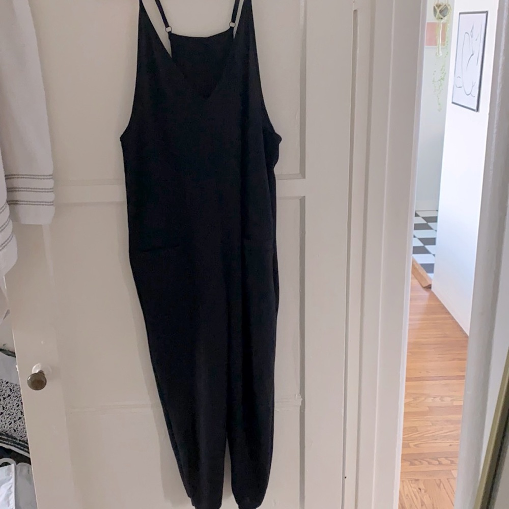 Black jumpsuit